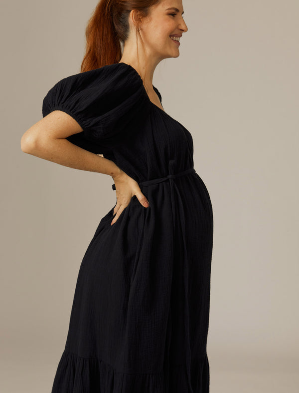 Eleanor Maternity Gown Black - Maternity Wedding Dresses, Evening Wear and  Party Clothes by Tiffany Rose US